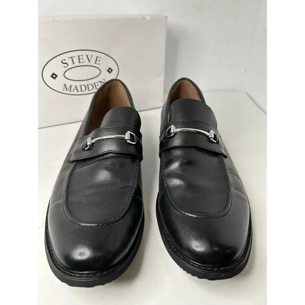 Steve Madden Horse Bit P-Otis Men's Loafers Sz 13.‎ New